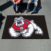 Fresno State Black Area Rug - 5ft. X 8ft.