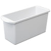 Sterilite White Ice Cube Bin 13.25 x 5.13 x 6 in. (Pack of 6)