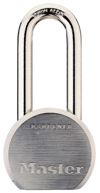 Master Lock 2-3/16 in. H X 1 in. W X 2-1/2 in. L Steel 5-Pin Cylinder Padlock