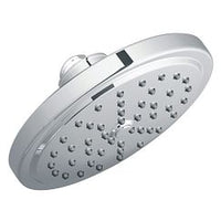 Chrome one-function 7" diameter spray head eco-performance rainshower