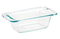 Pyrex 5-1/4 in. W x 8-3/4 in. L Loaf Pan Clear (Pack of 4)