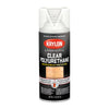 Krylon Satin Clear Fast Drying Polyurethane Spray 11 oz (Pack of 6)