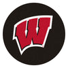 University of Wisconsin Hockey Puck Rug - 27in. Diameter