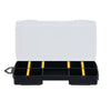 Stanley 8.25 in. Organizer with Clear Lid Black/Yellow