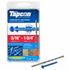 Tapcon 3/16 in. Dia. x 1-3/4 in. L Steel Hex Head Concrete Screw Anchor 75 pk