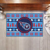 NFL - Tennessee Titans Holiday Sweater Rug - 19in. x 30in.