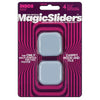 Magic Sliders Gray Plastic Floor Slide 4 pk