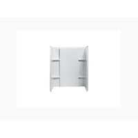 Sterling Accord 55-1/8 in. H X 36 in. W X 48 in. L White Shower Wall Set