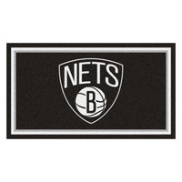 NBA - Brooklyn Nets 3ft. x 5ft. Plush Area Rug