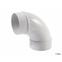 NDS Schedule 35 4 in. Hub each X 4 in. D Spigot PVC Elbow 1 pk