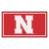 University of Nebraska 3ft. x 5ft. Plush Area Rug