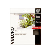 VELCRO(R) Brand Small Nylon Hook and Loop Fastener 4 in. L 3 pk