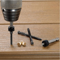 Cortex Azek 2-1/2 in. L Dark Hickory Torx TTAP Hidden Deck Fastener