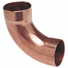 Nibco 1-1/2 in. Sweat X 1-1/2 in. D Sweat Copper 90 Degree Elbow 1 pk