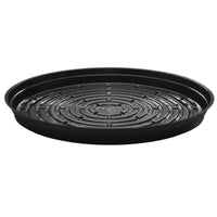 Curtis Wagner Plastics Corp Blk-814 14 Black Vinyl Plant Saucer (Pack of 25)