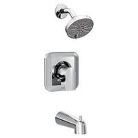 Chrome Posi-Temp(R) tub/shower