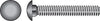 Hillman 1/4 in. X 2-1/2 in. L Hot Dipped Galvanized Steel Carriage Bolt 100 pk