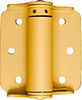 National Hardware BakEnamel 3 in. L Enamel Brass Adjustable Spring Hinge 1 pk