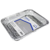 Home Plus Durable Foil 9-1/4 in. W x 11-3/4 in. L Casserole Pan Silver 2 pk (Pack of 12)