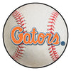 University of Florida Baseball Script Rug - 27in. Diameter