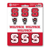 North Carolina State University 12 Count Mini Decal Sticker Pack