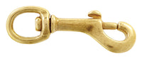 Campbell Chain 5/8 in. Dia. x 3-1/16 in. L Polished Bronze Bolt Snap 40 lb. (Pack of 10)