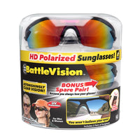 Atomic Beam Battle Vision Polymer Hi-Tech HD Polarized Unisex Sunglasses