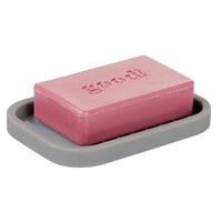 iDesign 5 in. L X 3.5 in. W X 0.5 in. H Silicone Soap Dish