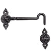 National Hardware 6 in. L Black Steel Gate Hook 1 pk