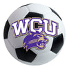 Western Carolina University Soccer Ball Rug - 27in. Diameter