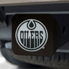 NHL - Edmonton Oilers Black Metal Hitch Cover