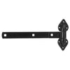 National Hardware 12 in. L Black Steel Heavy Duty Spear T Hinge 1 pk