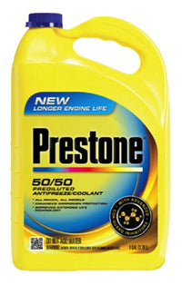 Prestone 50/50 Antifreeze/Coolant 1 gal (Pack of 6)