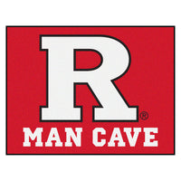 Rutgers University Man Cave Rug - 34 in. x 42.5 in.