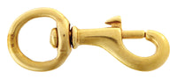 Campbell Chain 3/4 in. Dia. x 3-1/8 in. L Polished Bronze Bolt Snap 70 lb. (Pack of 10)