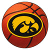 University of Iowa Basketball Rug - 27in. Diameter