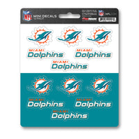 NFL - Miami Dolphins 12 Count Mini Decal Sticker Pack