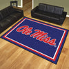 University of Mississippi (Ole Miss) 8ft. x 10 ft. Plush Area Rug