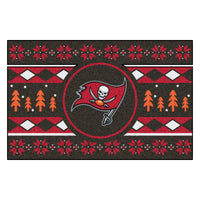 NFL - Tampa Bay Buccaneers Holiday Sweater Rug - 19in. x 30in.