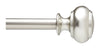 Umbra Nickel Silver Curtain Rod 48 in. L X 88 in. L