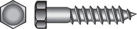 Hillman 1/4 in. X 3-1/2 in. L Hex Hot Dipped Galvanized Steel Lag Screw 100 pk