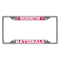 MLB - Washington Nationals Metal License Plate Frame