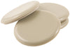 SuperSliders Beige 1-1/4 in. Adhesive Plastic Chair Glide 4 pk