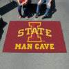 Iowa State University Man Cave Rug - 5ft. x 8 ft.