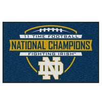 Notre Dame Dynasty Rug - 19in. X 30in.