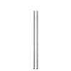 Honey Can Do 54 in. H x 1 in. W x 1 in. D Steel Shelf Pole with Leg Levelers