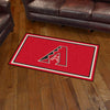 MLB - Arizona Diamondbacks Red 3ft. x 5ft. Plush Area Rug