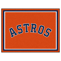 MLB - Houston Astros Script 8ft. x 10 ft. Plush Area Rug