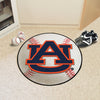 Auburn University Baseball Rug - 27in. Diameter