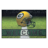 NFL - Green Bay Packers Rubber Door Mat - 18in. x 30in.